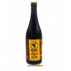 Kocour - Višňový ležák (0,75L) - Pivotekab.cz