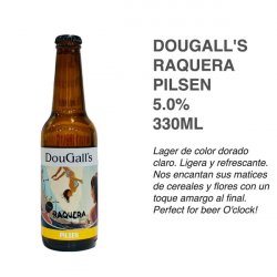 Dougalls - Raquera Pilsner Sin Gluten - 8 Cervezas