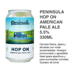 Peninsula - Hop On American Pale Ale - 8 Cervezas