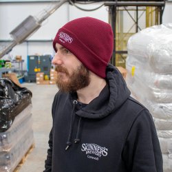 Skinner’s Beanie in Burgandy - Goodh Brewing Co.