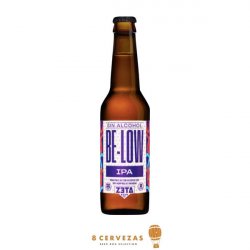 Zeta Beer - Be-Low IPA Sin Alcohol - 8 Cervezas