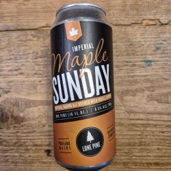 Lone Pine Imperial Maple Sunday Brown Ale- 473ml - GUN Speciaalbieren