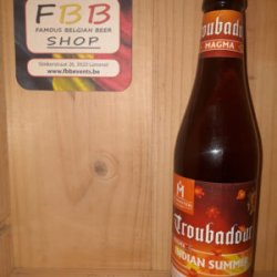 Troubadour magma indian summer - Famous Belgian Beer