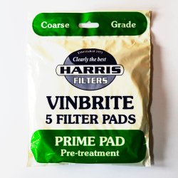 Harris Wine Filter Pads - Pre-treatment Prime Pad - Coarse Grade - Brewbitz Homebrew Shop