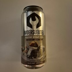 Moersleutel Hazelnut Cracker Pastry Stout - 440ml - 12% - GUN Speciaalbieren