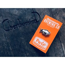 Tatamagouche 2 headed bull pin - Tatamagouche Brewing - Tatabrew