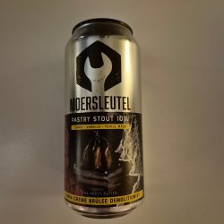 Moersleutel Tonka Creme Brulee Demolitionist Pastry Stout - 440ml - 10% - GUN Speciaalbieren