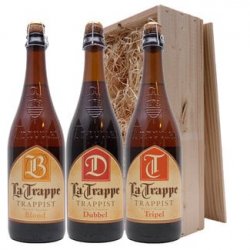 La Trappe Kist Blond-Dubbel-Tripel - Drankenhandel Leiden / Speciaalbierpakket.nl