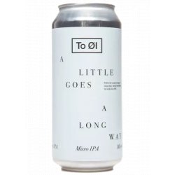 To Øl A Little Goes a Long Way 440ml - Drink Store