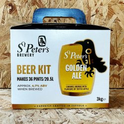 St Peters - Golden Ale - 36 Pint Beer Kit - Brewbitz Homebrew Shop