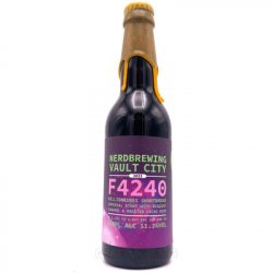 Nerdbrewing x Vault City - F4240 Millionaires Shortbread Imperial Stout - Hop Craft Beers