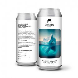 Alefarm All That Remains (Cold IPA) - Alefarm Brewing