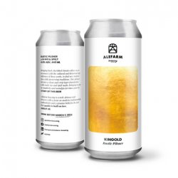 Alefarm Kingold (Rustic Pilsner) - Alefarm Brewing