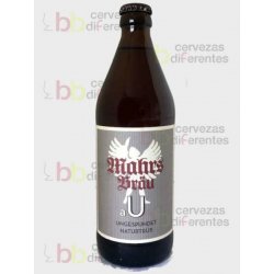 Mahrs Bräu aU Ungespundet Naturtrüb 50 cl - Cervezas Diferentes