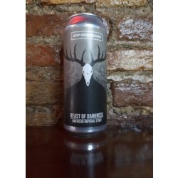 Hop Hooligans  Beast of Darkness American Stout, 13% (500ml) - BrewFellas