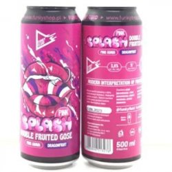 Funky Fluid  Pink Splash: Double Fruited Gose - Bath Road Beers