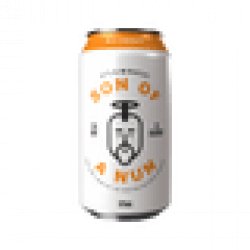 Son of a Nun Mid Strength Lager Cans 375mL - Red Bottle