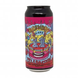 Amundsen Brewery 11th Birthday Cake - Raspberry, Passionfruit, Citrus Mousse Cake W/ Whipped Marshmallow Cream Pastry Sour