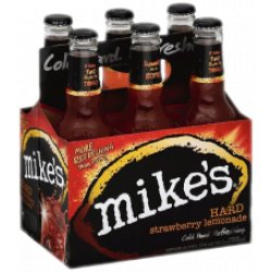 Mikes Hard Strawberry Lemonade 12oz 6pk Btl - Luekens Wine & Spirits