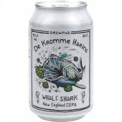 De Kromme Haring Whale Shark V7 New England DIPA - Drankgigant.nl