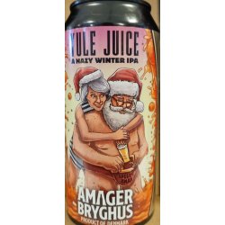 Amager: Jule Yule Juice A Hazy Winter IPA Untappd 3,7  - Fish & Beer