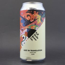 Full Circle Brew Co - Lost In Translation - 4.3% (440ml) - Ghost Whale