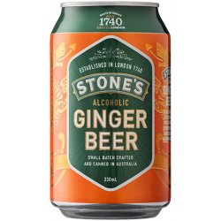 Stones Ginger Beer 330ml - BoozeBud