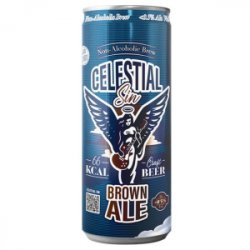 Celestial Sin Brown Ale  Cerveza sin Alcohol Tostada - The Blue Dolphin