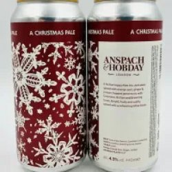 Anspach & Hobday A Christmas Pale Anspach & Hobday A Christmas Pale