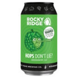 Rocky Ridge Hops Don't Lie? IPA 375mL ABV 6% - Hopshop