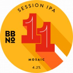 Brew By Numbers 11 Session IPA Mosaic (Keg) - Pivovar