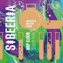 Sibeeria Hop Elixir: Superdelic, HBC 1019, Rakau