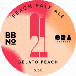 Brew By Numbers 21 Pale Ale Peach X ORA (Keg) - Pivovar