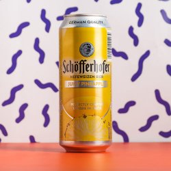 Schöfferhofer  Juicy Pineapple Hefeweizen  2.5% 500ml Can - All Good Beer