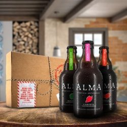 Pack de Cervejas Artesanais Alma + Giftbox personalizável - PCB - Portuguese Craft Beer