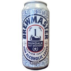 Brewmaster by Dundalk Bay Brewery and Distillery  Non Alcoholic Lager