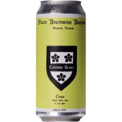 Foley Brothers Brewing Citra