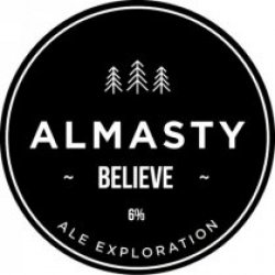 Almasty Brewing Co. Believe (Keg) - Pivovar