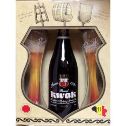 Kwak 75 cl- Estuche regalo con 2 vasos tradicionales - Cervezas Diferentes