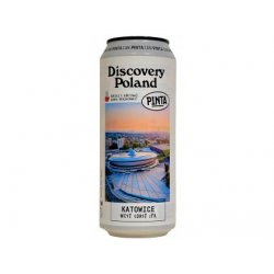 PINTA - 16,5°Discovery Poland: Katowice 0,5l plech 7,5%alc. - Beer Butik