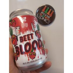 Hop Top Beet Blood 5% 0,33l - Pivní lednice