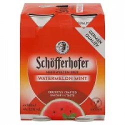 Schofferhofer Watermelon Mint 16oz 4pk Cn - Luekens Wine & Spirits