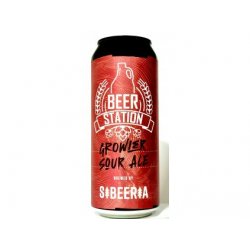 Sibeeria - 12°Growler Sour Ale: Raspberry, Lingonberry, Chocolate & Mint  0,5l can 4,2% alk. - Beer Butik