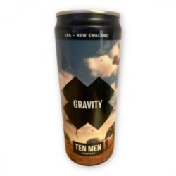 Ten Men Brewery, Gravity, NEIPA,  0,33 l.  6,2% - Best Of Beers