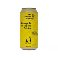 GardenBIERLab - 12°Pineapple New England Pale Ale  440ml can 4,8% alc. - Beer Butik