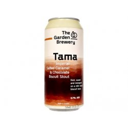 Garden - Tama - Imperial Salted Caramel & Chocolate Biscuit Stout 2024 440ml can 8,1% alc. - Beer Butik