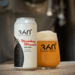 360° Brewing Co.  Monkey Wrench [5.5% DDH Pale Ale] - Red Elephant