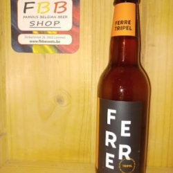 Ferre tripel - Famous Belgian Beer