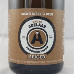 Geuze Gueuze Geuze Adelaar Spiced (2022) - Gedeelde Vreugde