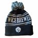 Twice Brewed Bobble Hat (BlackWhiteGrey) 